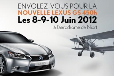 Envolez-vous pour la Lexus GS 450h