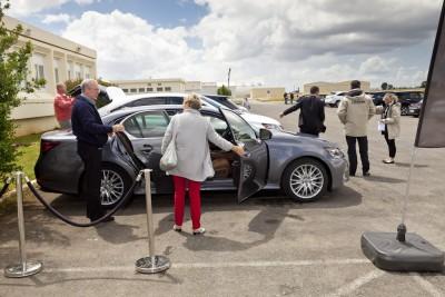 Lancement de la Lexus GS 450h - Les photos