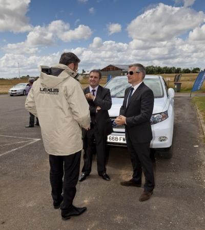Lancement de la Lexus GS 450h - Les photos