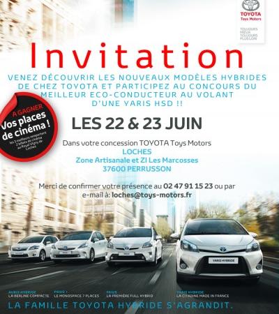 Invitation aux Journées Hybrides à Loches (37)