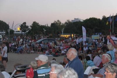 Violon sur le sable - Retour en images