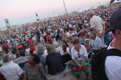 Violon sur le sable - Retour en images