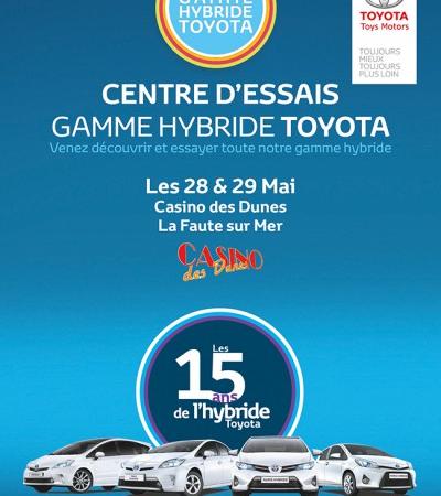 Centre d'essais hybride les 28 & 29 juin