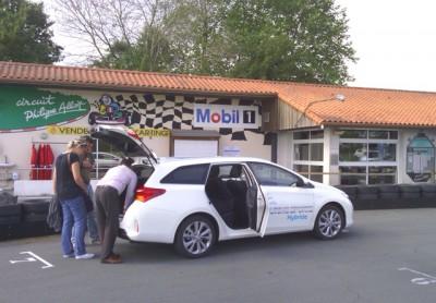 Essais hybrides sur circuit