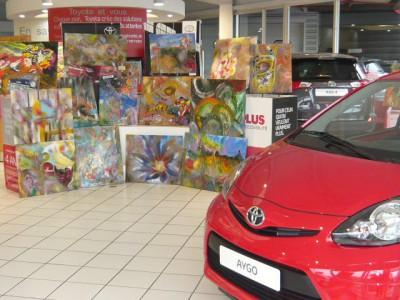 Exposition de peinture en concession de Saintes