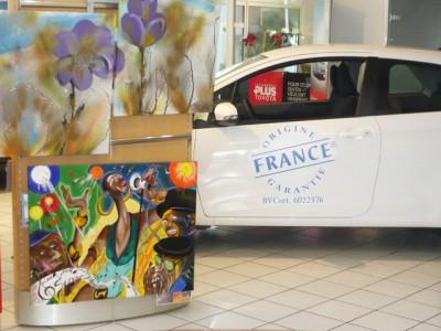 Exposition de peinture en concession de Saintes