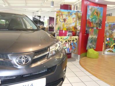 Exposition de peinture en concession de Saintes