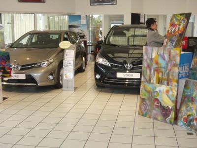 Exposition de peinture en concession de Saintes