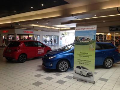 Exposition au auchan de Tours