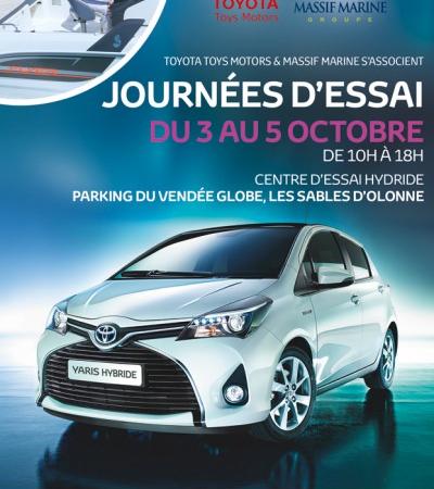 Journées d'essais du 3 au 5 octobre