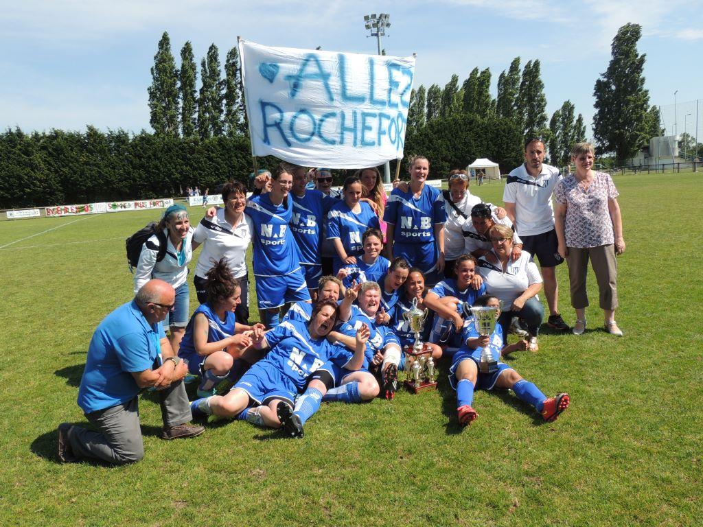 Finale de foot de l'équipe féminine  de Rochefort