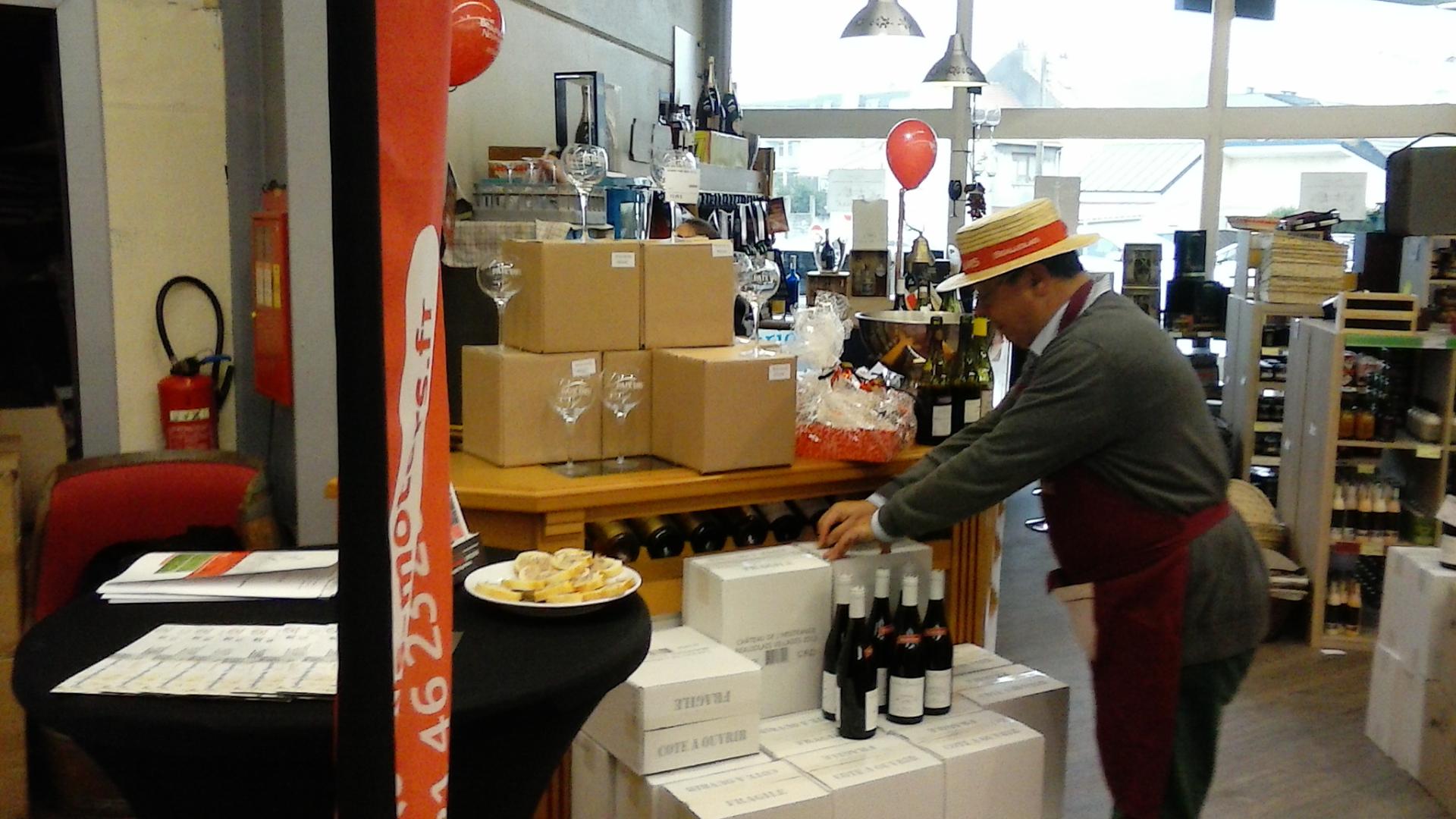 Dégustation du Beaujolais nouveau chez Calais Vins