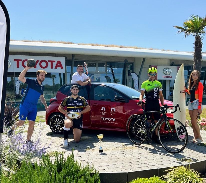 Les équipes Toys Motors soutiennent les athlètes Français Olympiques !