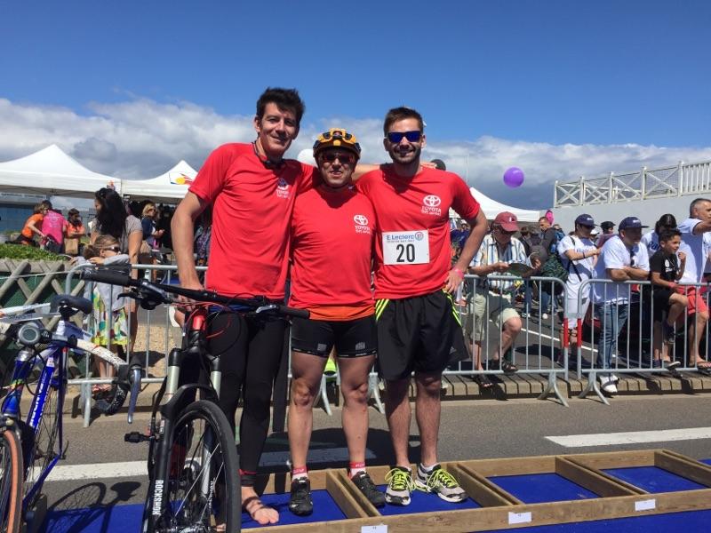 TRIATHLON DES ENTREPRISES TOYS MOTORS 2016