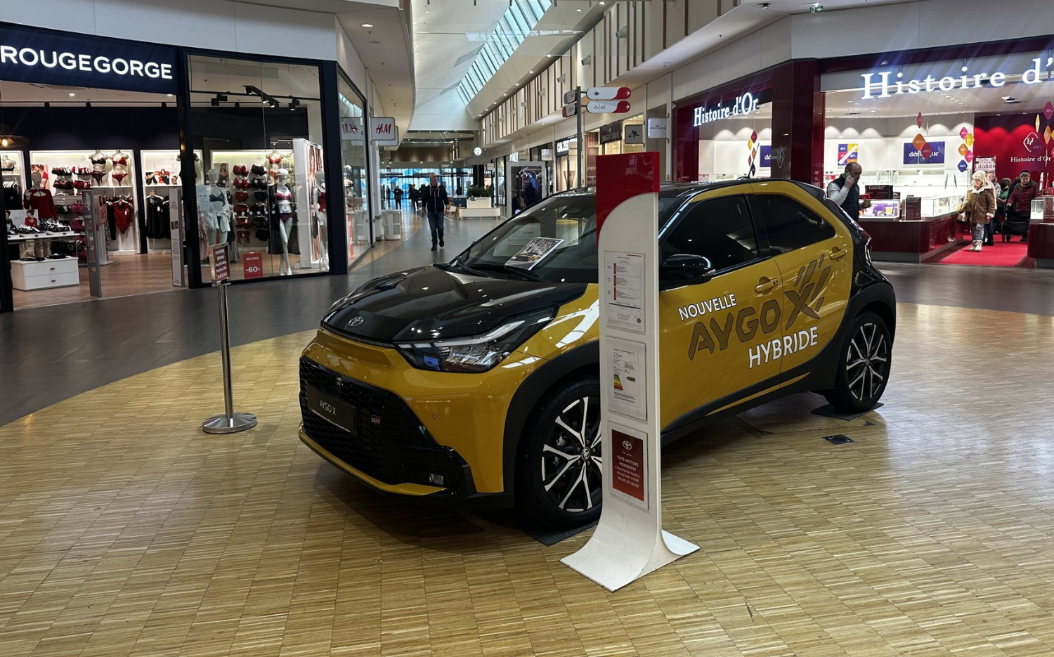 La Toyota Aygo X Hybride à l’honneur à Hoenheim