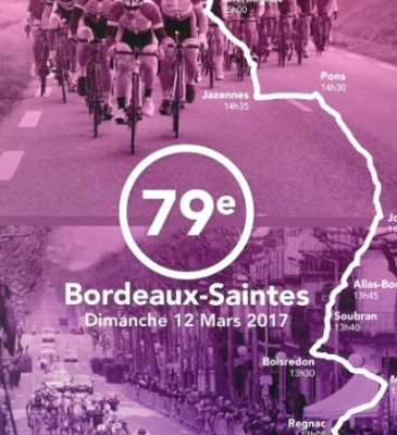 Bordeaux-Saintes cycliste