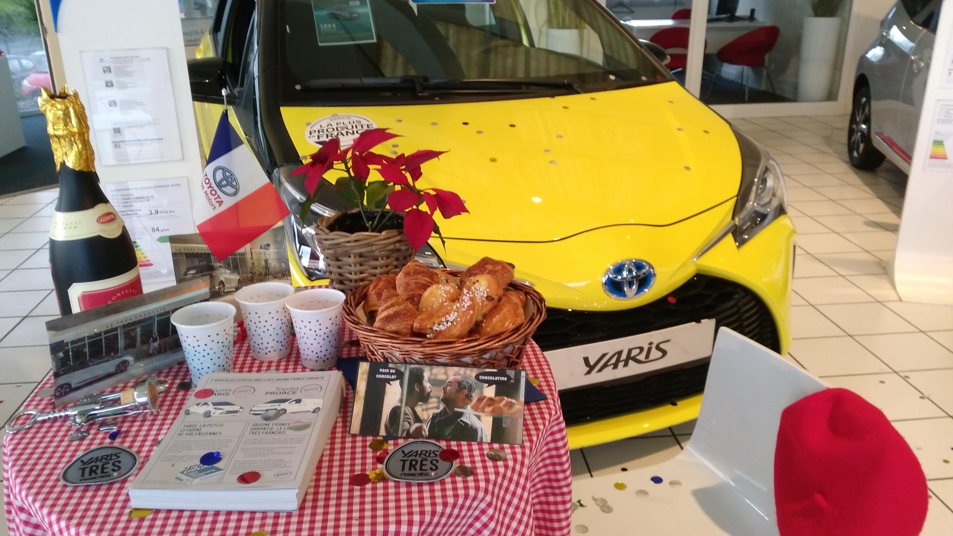 Jeu Yaris très française : un panier garni à gagner