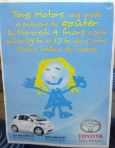TOYS MOTORS la Rochelle - Rochefort invite ses clients à prendre le goûter...