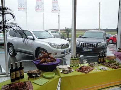 TOYOTA Toys Motrs Royan (17) fête le nouveau Land Cruiser