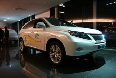 Soirée Lexus La Roche sur Yon de remise des clefs des RX450h Akena