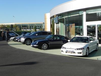 LEXUS Tours présent au rassemblement mensuel des véhicules anciens de Tours