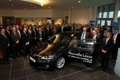 Le 7 janvier 2011- Convention Nationale Lexus à L'Eco concession Lexus de la Rochelle (17)