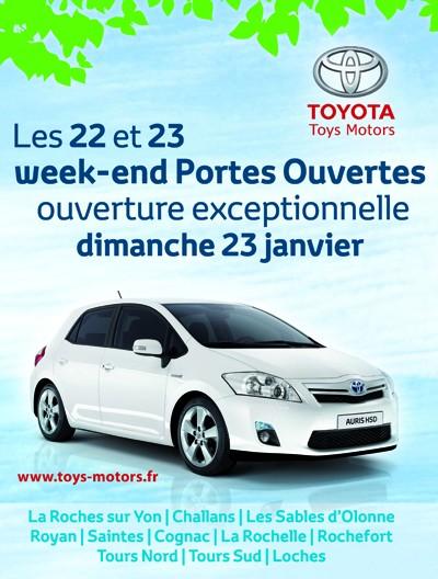 WEEK-END PORTES OUVERTES TOYS MOTORS les 22 et 23 janvier