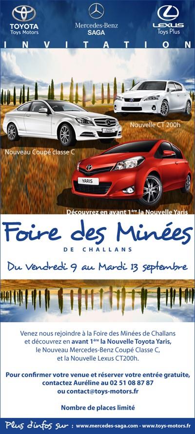 TOYOTA Toys Motors présent à La Foire des Minées de Challans