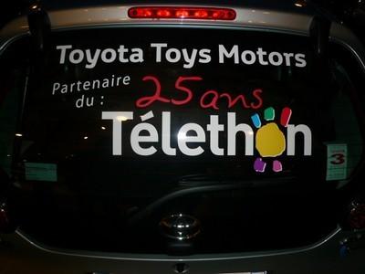 Toyota toys Motors participe au Téléthon 2011