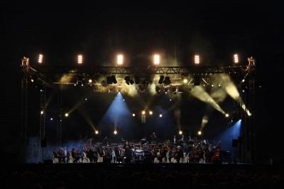 Violon sur le sable - Retour en images