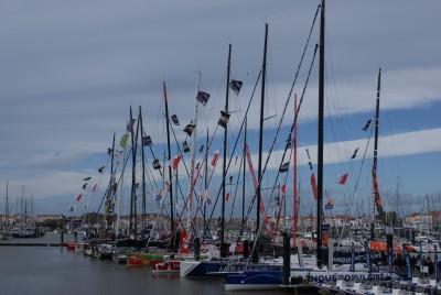 Retour en images pour le départ du Vendée Globe