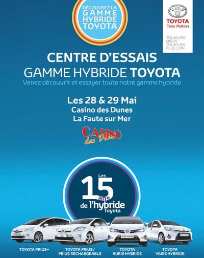 Centre d'essais hybride les 28 & 29 juin