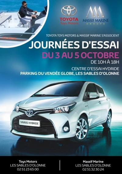 Journées d'essais du 3 au 5 octobre