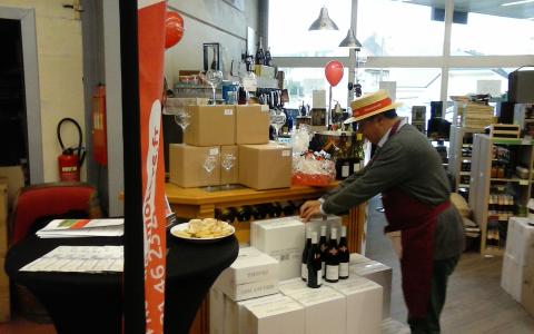 Dégustation du Beaujolais nouveau chez Calais Vins