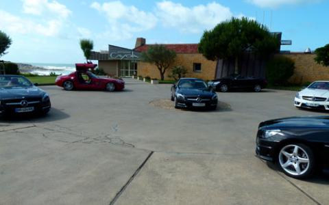 Présentation du Roadster SL au restaurant le Cayola - retour en image