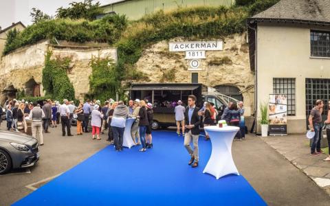 Présentation des cabriolets à Saumur