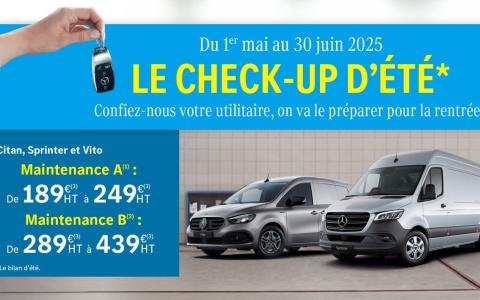 Confiez-nous votre utilitaire, on le prépare pour la rentrée