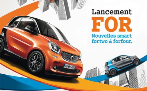 Lancement des Smart fortwo & forfour - Nord