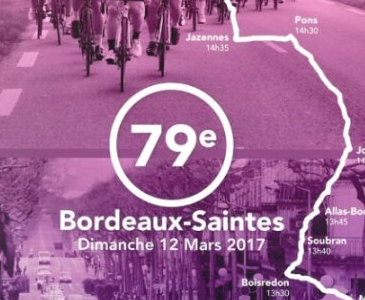 Bordeaux-Saintes cycliste