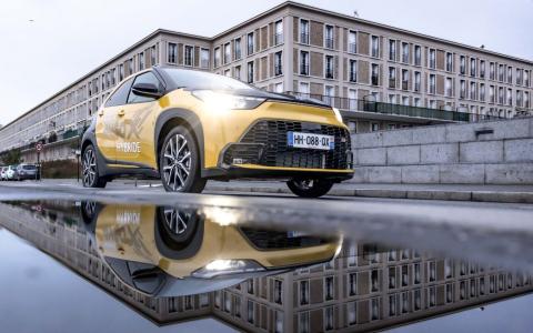 La nouvelle Toyota Aygo X en balade au Havre