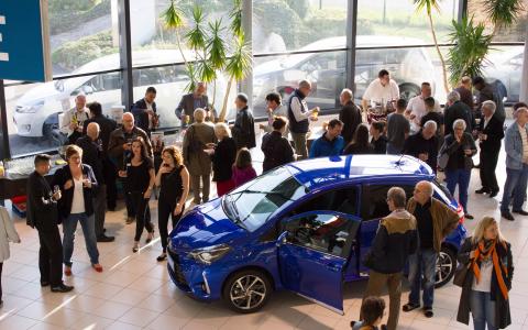 Nouvelle Yaris : Une soirée Made in France à Strasbourg