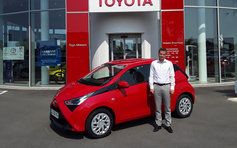 Les Sables : Gagnant de la Toyota Aygo