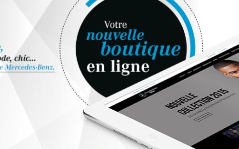 Nouvelle boutique en ligne  100% Mercedes-Benz!