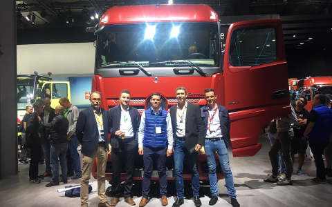 Nouvel Actros 5 au Salon IAA