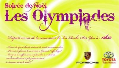 Soirée de Noël le 14 décembre