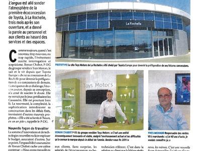 Article de Presse : l'ARGUS