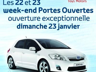 WEEK-END PORTES OUVERTES TOYS MOTORS les 22 et 23 janvier
