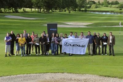 Competition lexus Barclays Banque du 8 mai au Golf de La Domangère.