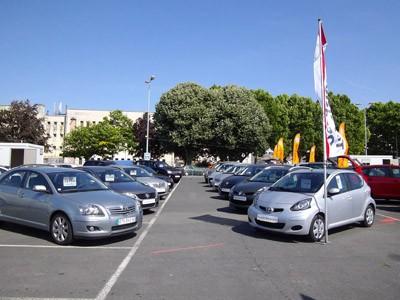 Toyota Toys Motors à la Foire des Véhicules d'Occasion de Rochefort