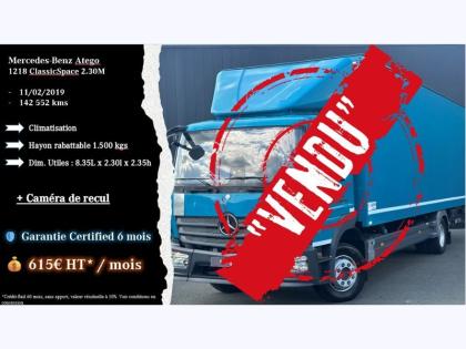 MERCEDES-BENZ Atego Porteur 4x2 1218  